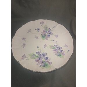 Toyo Designed by Magie Spring Violet Pedestal Cake Stand